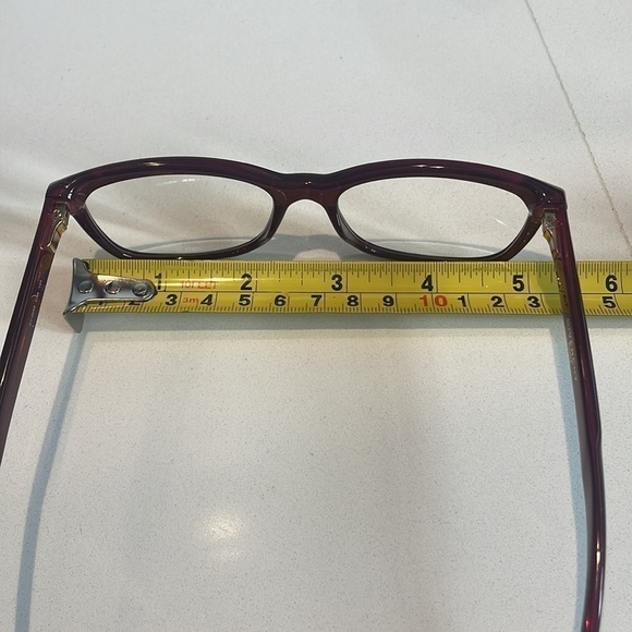 Givenchy Burgundy Color Glasses—RX Or Reading—Beautiful Frames in Excellent Con. - Picture 11 of 12